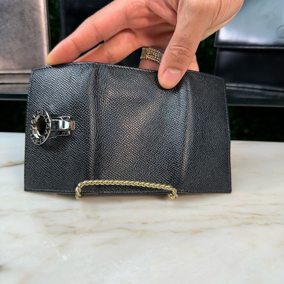 Bulgari Black Silver Clip Key Holder - Picture 3 of 14